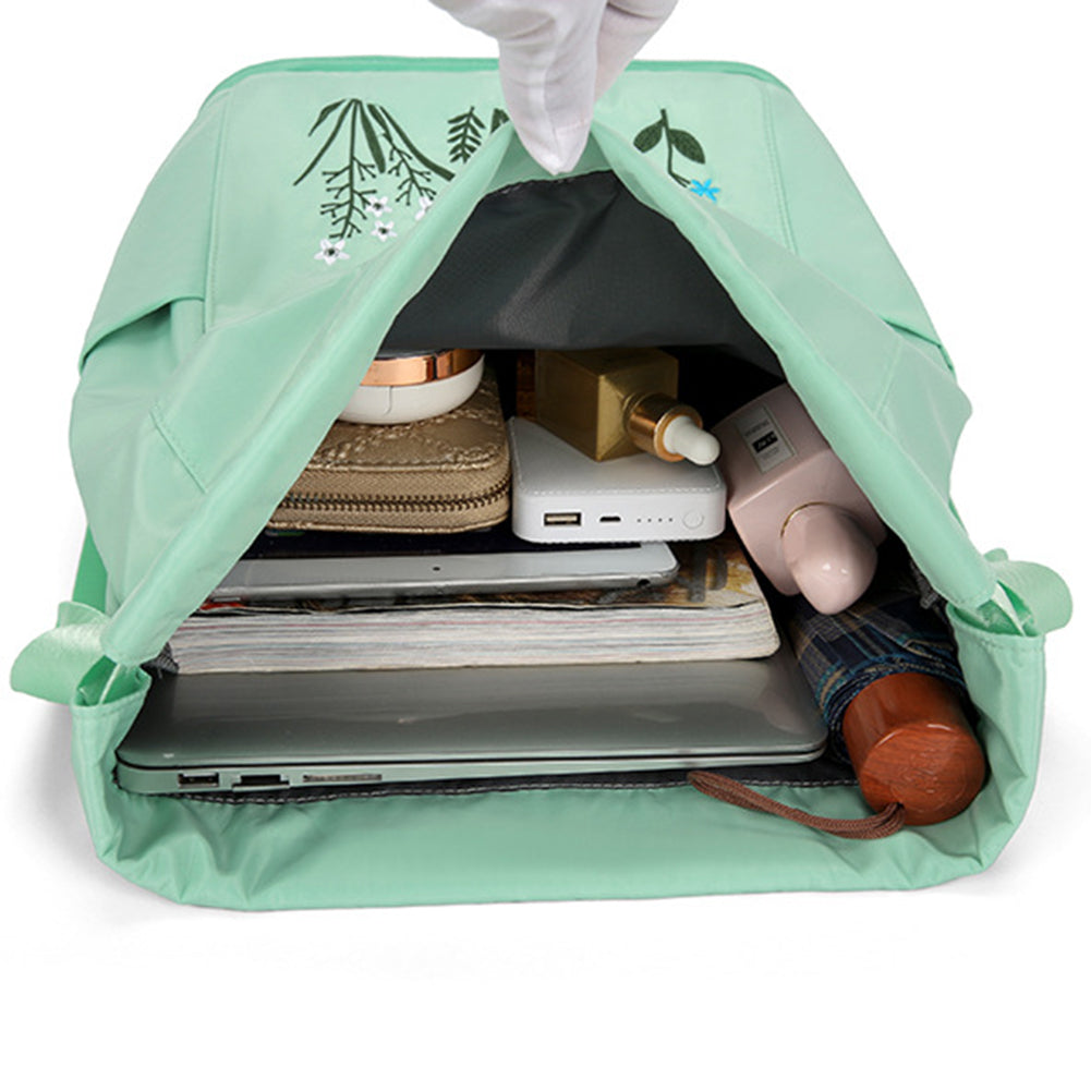 Flower Waterproof Folding Large Travel Backpack - UTILITY5STORE