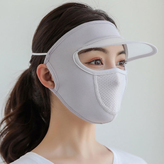 Breathable UV Protection Outdoor Sun Hat Mask