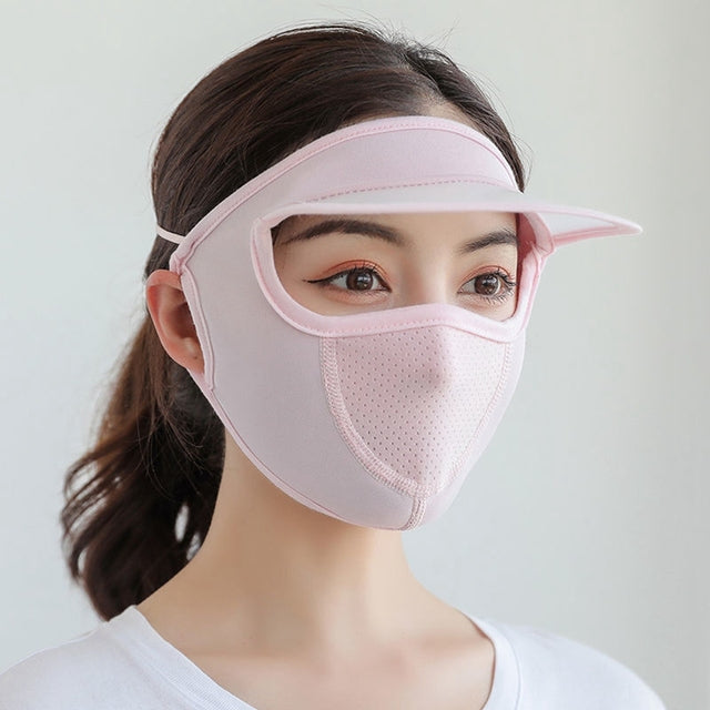 Breathable UV Protection Outdoor Sun Hat Mask
