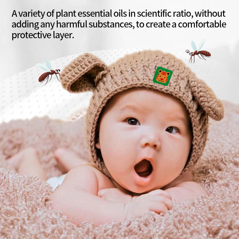 Anti-Mosquito Bites Baby Essential Oil Stickers