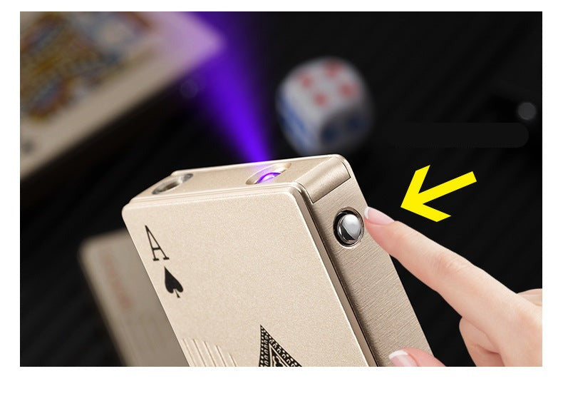 Playing Card Windproof Lighter