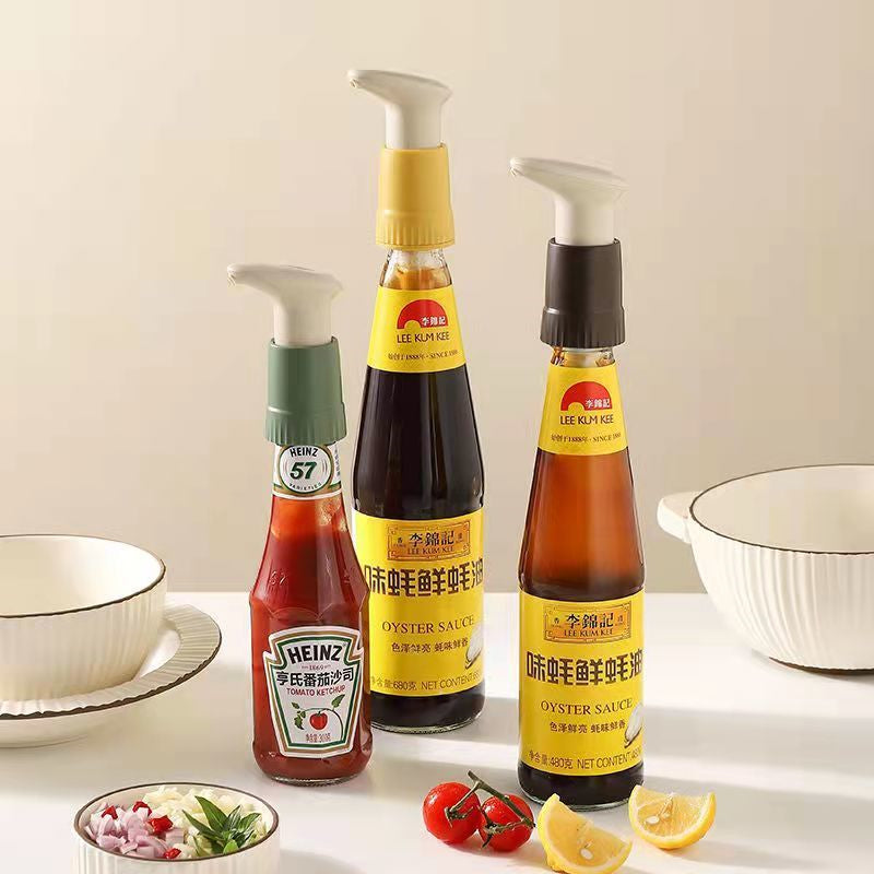 Seasoning Bottle Easy Dispenser Pump