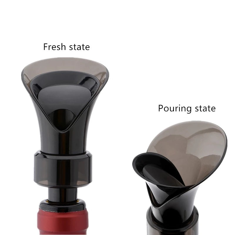 2in1 Wine Stopper Decanter - UTILITY5STORE