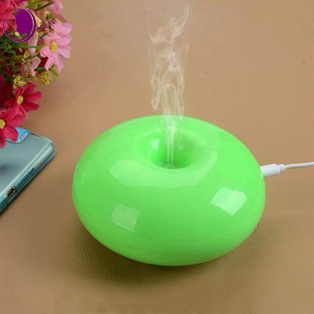 Mini Portable USB Wooden Aromatherapy Air Humidifier