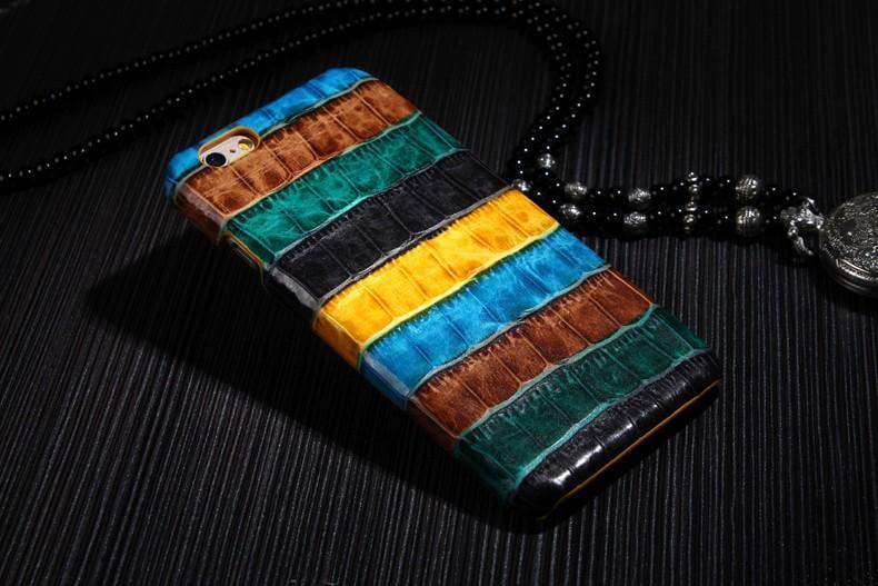 Luxury Real Genuine Leather Case For iPhone Models