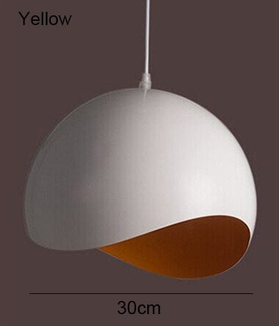 Modern Aluminum Eggshell Nordic Pendant Lamp - UTILITY5STORE