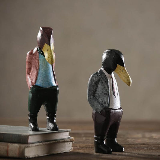 Mr Duck Brother Figurines