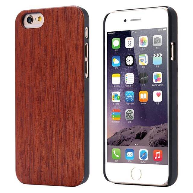 Wooden Case Genuine Real Natural Wood Back Cover For X and Other Models - UTILITY5STORE