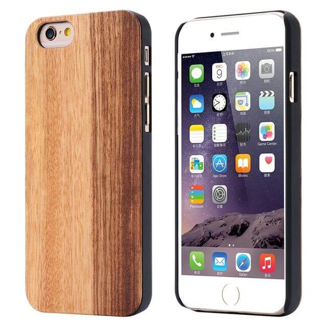 Wooden Case Genuine Real Natural Wood Back Cover For X and Other Models - UTILITY5STORE