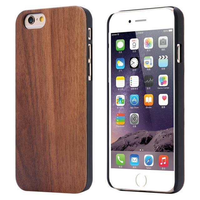 Wooden Case Genuine Real Natural Wood Back Cover For X and Other Models - UTILITY5STORE