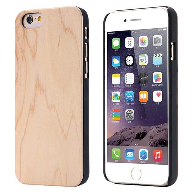 Wooden Case Genuine Real Natural Wood Back Cover For X and Other Models - UTILITY5STORE