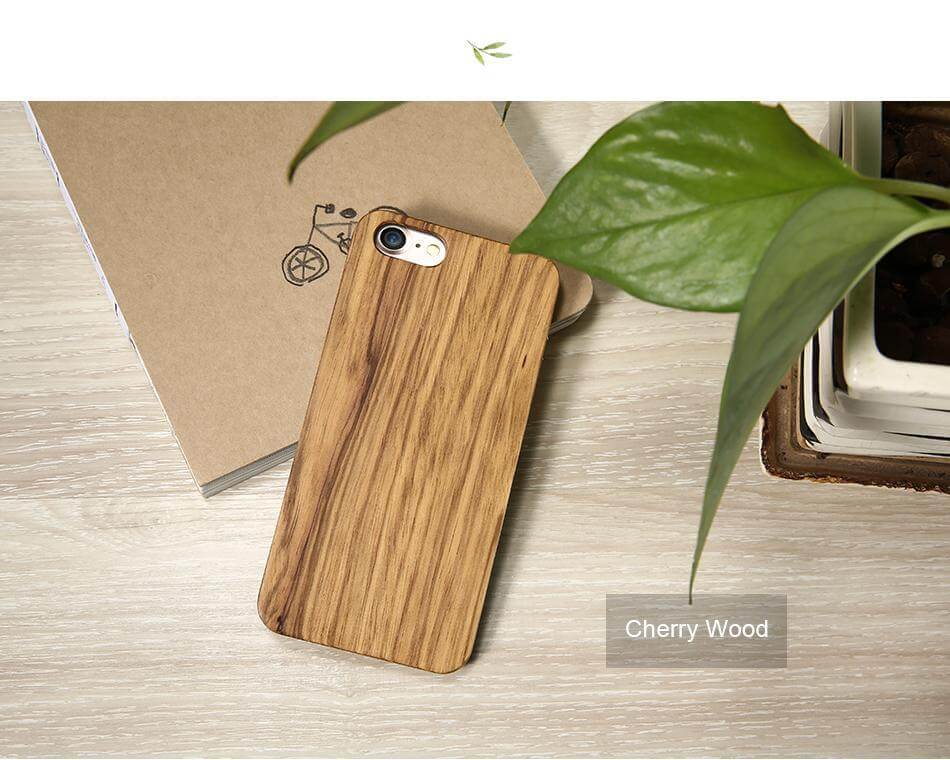 Wooden Case Genuine Real Natural Wood Back Cover For X and Other Models - UTILITY5STORE