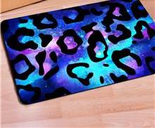 Galaxy Space Welcome Leopard Mat