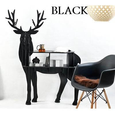 High-end Wooden Reindeer Puzzle Table