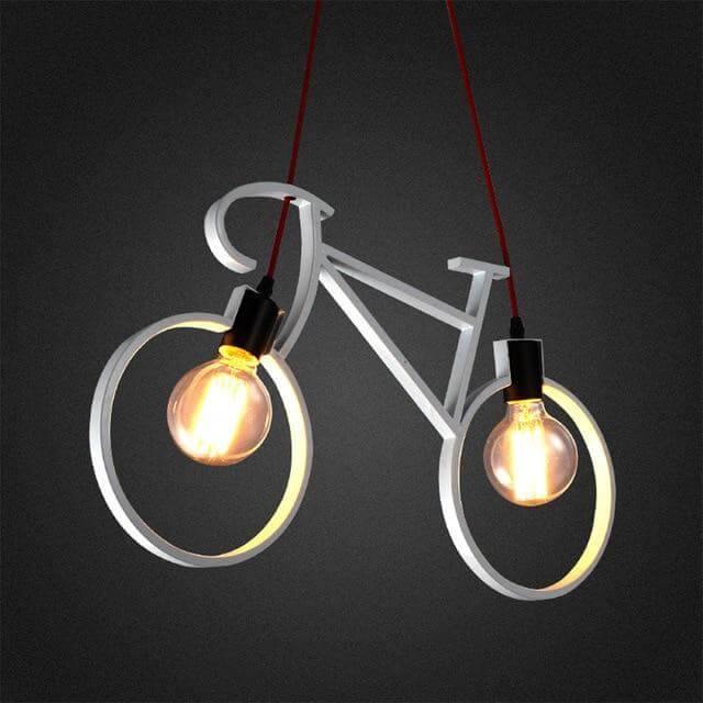 Modern Bicycle Nordic Style Droplight Chandelier Lamp - UTILITY5STORE