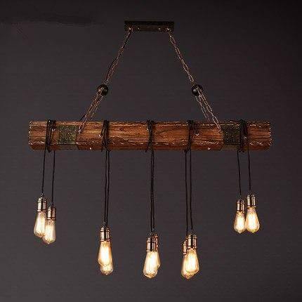 Wooden Stylish Luxury Led Lamps Lights