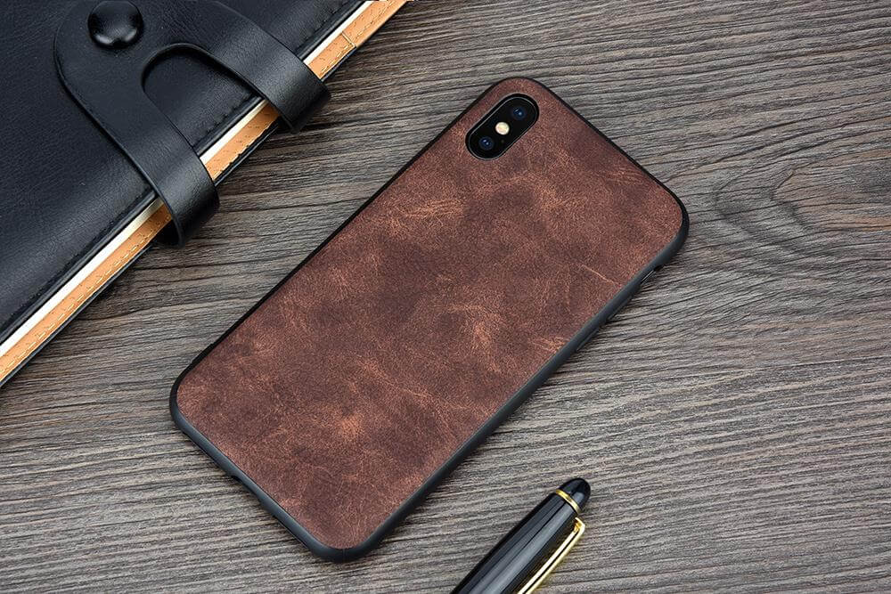 Vintage PU Leather Case for iPhone X and Other Models