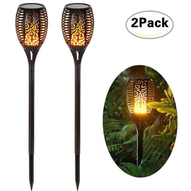 LED Outdoor Flickering Dancing Flames Lights