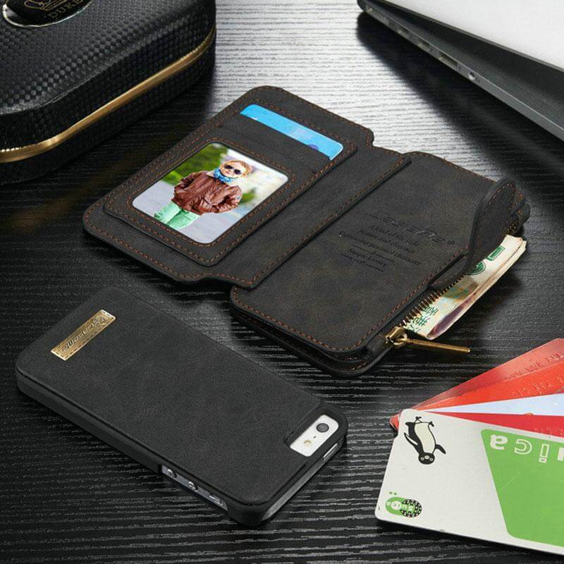 Luxury Magnetic Leather Case for iPhone Models