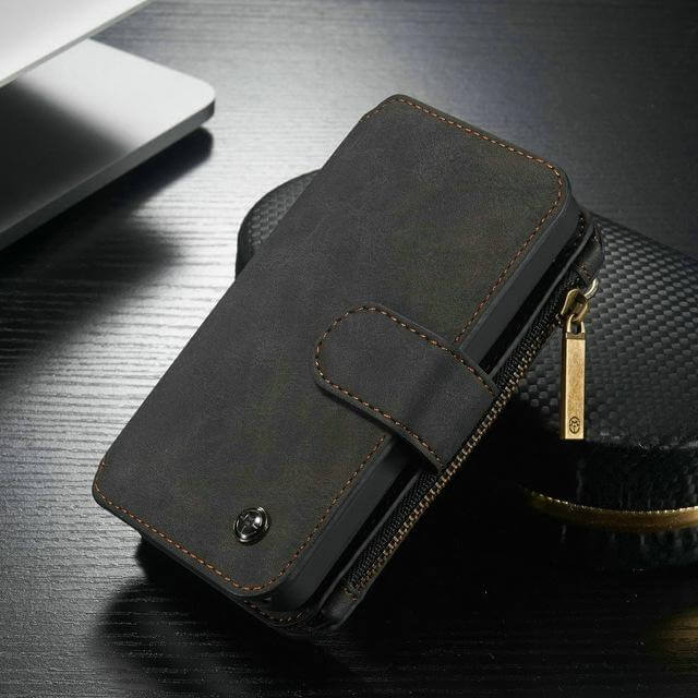 Luxury Magnetic Leather Case for iPhone Models