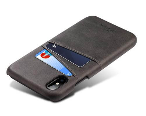 Luxury Leather Wallet Case For Iphone X