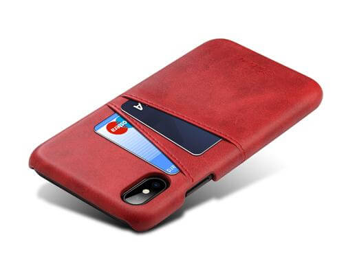 Luxury Leather Wallet Case For Iphone X