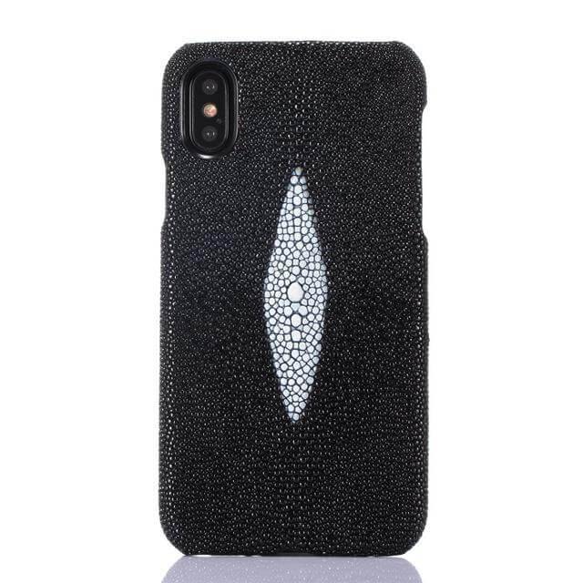 Luxury Fish Skin Leather For iPhone Cases