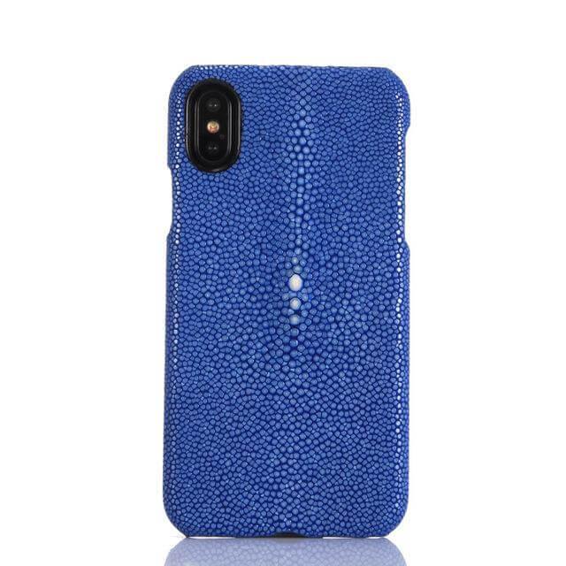 Luxury Fish Skin Leather For iPhone Cases