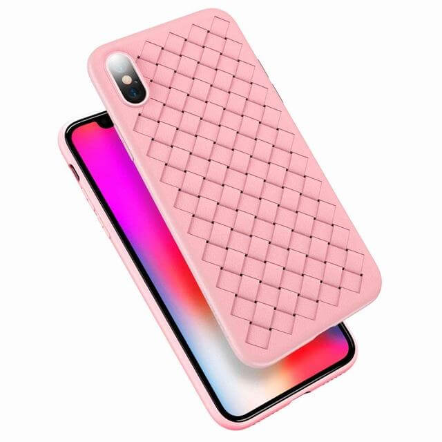 Luxury Ultra Thin Grid Case For Iphone Models