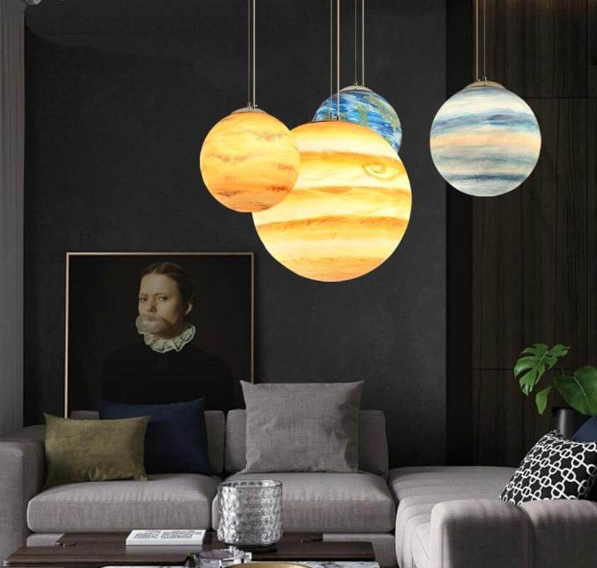 Modern Creative Universe Planet Pendant Light - UTILITY5STORE