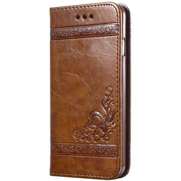 Wallet Leather Flip  Cases For iPhone Models