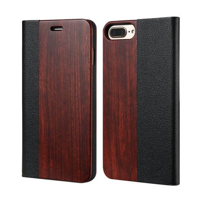 Retro Natural Real Bamboo Wood IPhone Cases