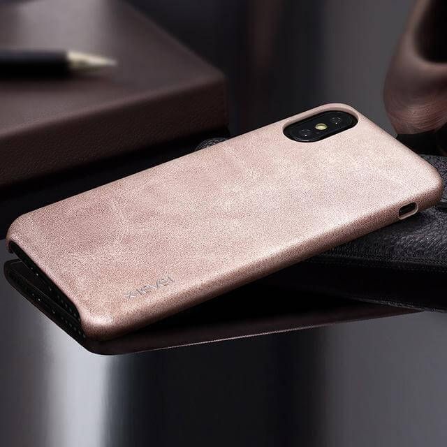 X-Level High Quality Vintage Luxury PU Leather Phone Cases For Apple IPhone X Free Shipping Cover Mobile Phone Accessories Case