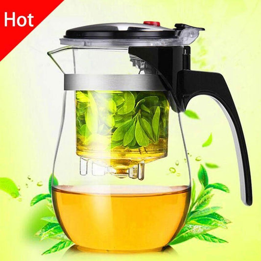 High Quality Heat Resistant Glass Teapot