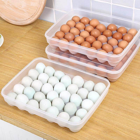 Japanese-Style Plastic Duck Egg Storage Box