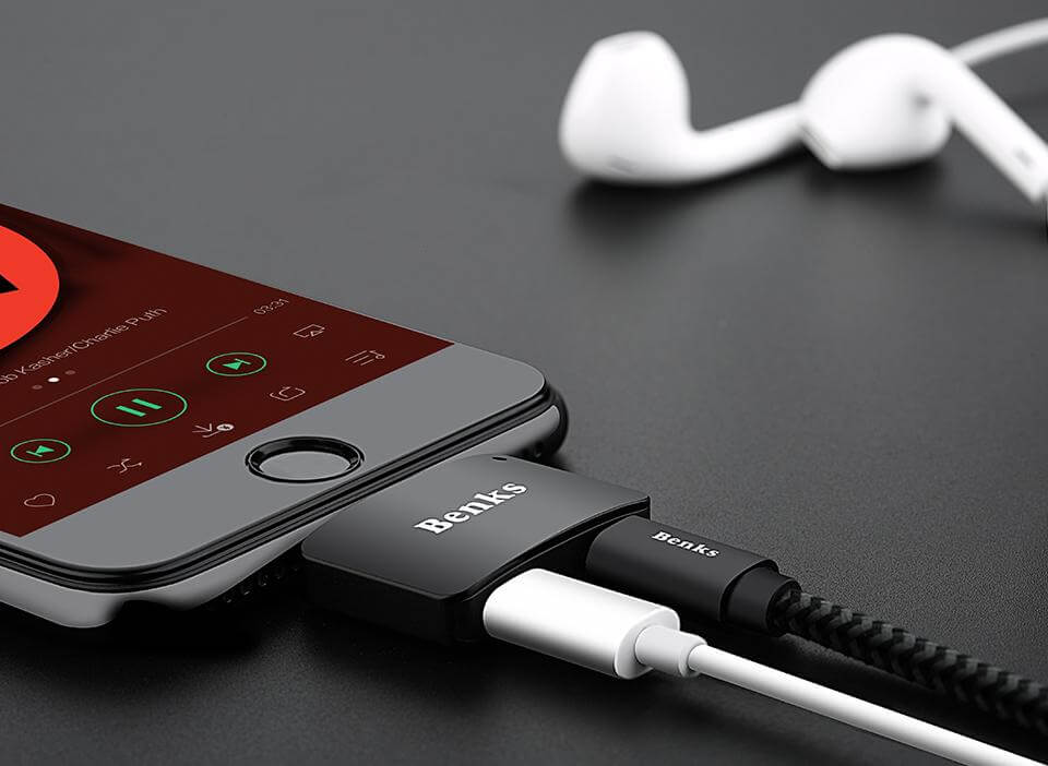 Iphone Lightning Audio Adapter For iPhone