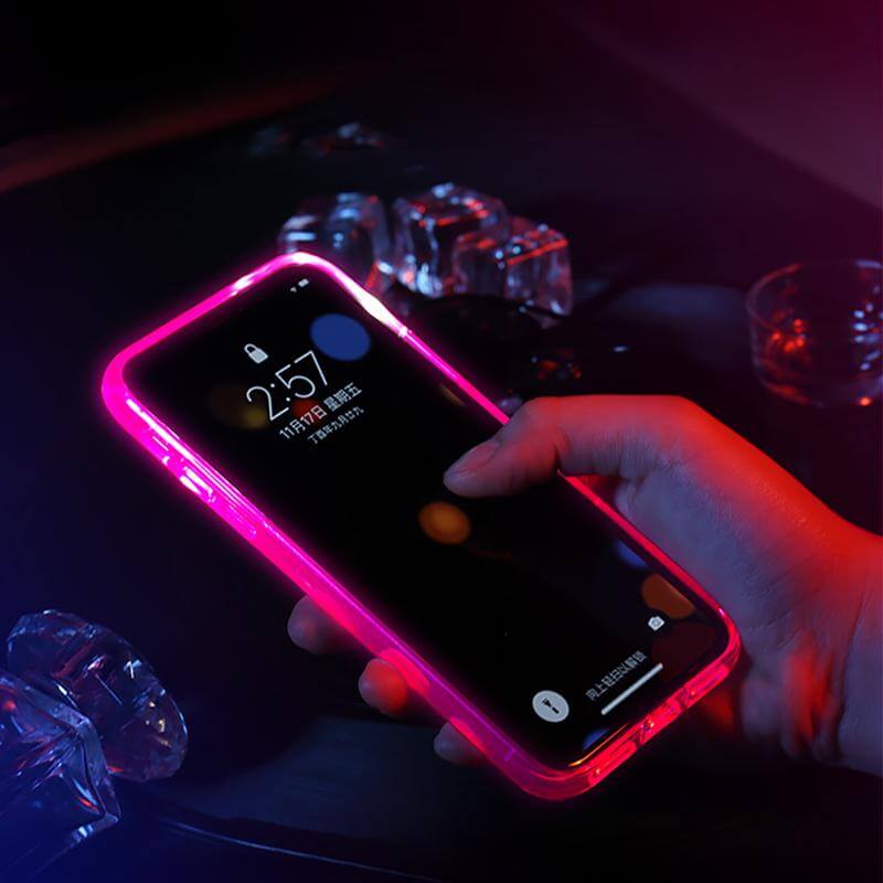Led light Iphone X Case