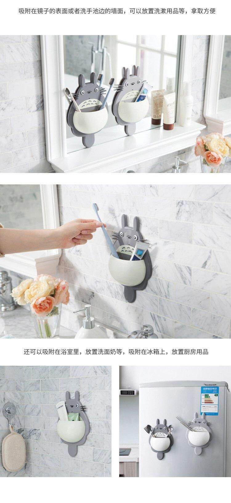 Toothbrush Family Sets Wall Suction Holder