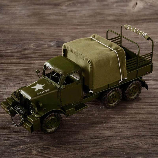 Pure Handmade Vintage WW2 Retro Military Truck