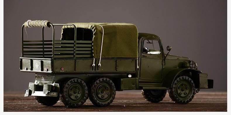 Pure Handmade Vintage WW2 Retro Military Truck