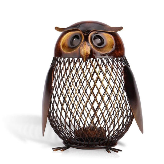 Owl Shaped Piggy Bank - UTILITY5STORE