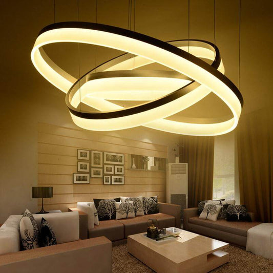 LED Circle Ring Chandelier