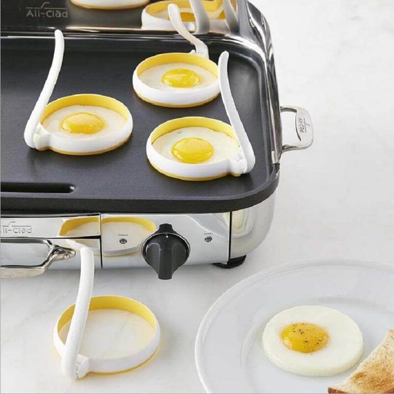 2pcs/set Circle Shaped Fried Egg Mold Pancake Rings - UTILITY5STORE