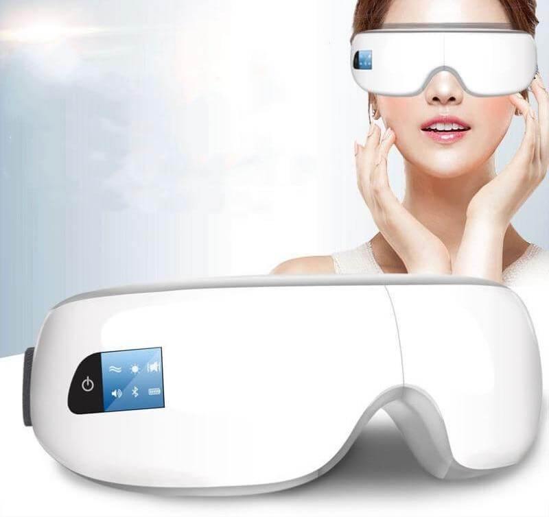 Rechargeable Wireless Electronic Heated Dry Eye Massager with Air Pressure