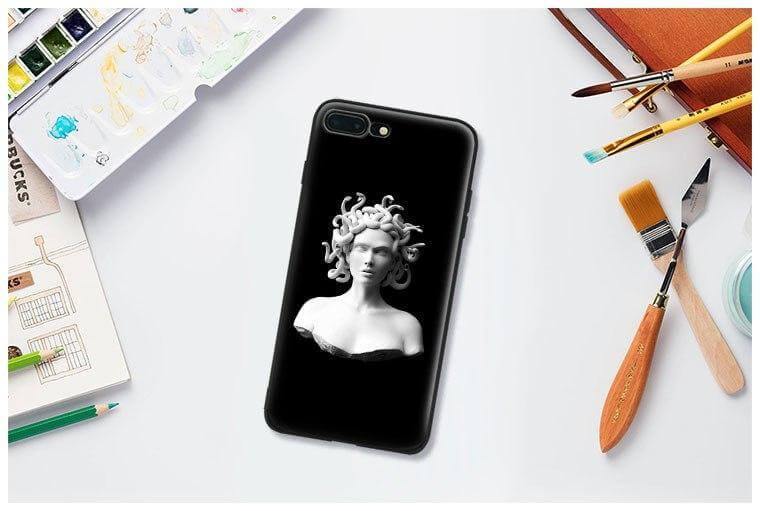 Medusa Statue Art Iphone Cases