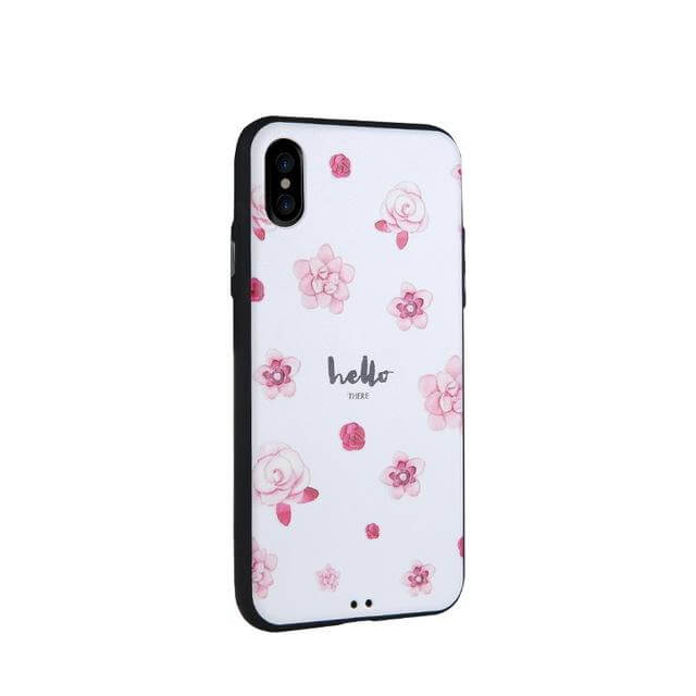 High Quality 3D Relief Print Soft Iphone X Case