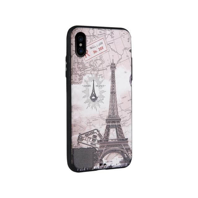 High Quality 3D Relief Print Soft Iphone X Case