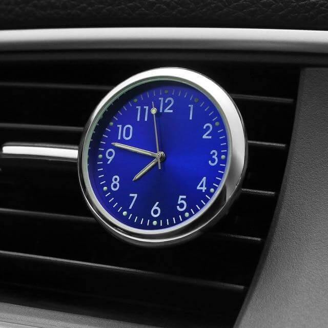 Car Interior Dashboard Circle Clock