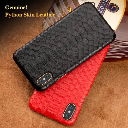 Handmade Luxury Python Skin Custom Iphone Cases