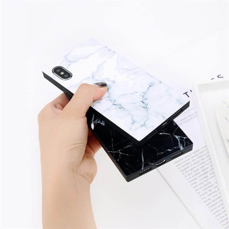 Shiny Marble Texture Granite Iphone Cases